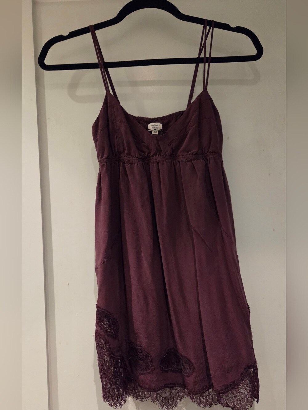 Wilfred silk cami